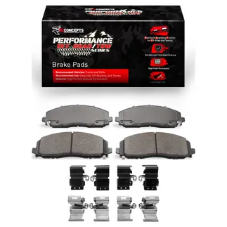 R1 Concepts 2400-1589-01 Performance Off-Road/Tow Brake Pads & Hardware Kit